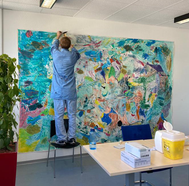 Büro Verschönerung